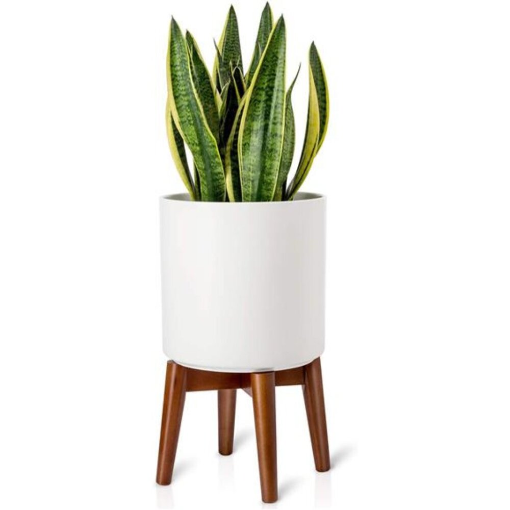 Plant Stand Mid-Century Modern Indoor (Plant and Pot NOT Included) Flower Holder